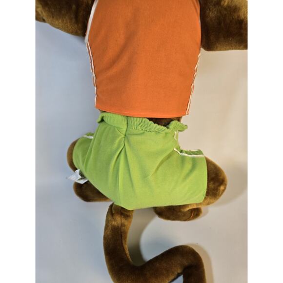 Scooby Doo Sports Dog Cartoon Network 1998 Stuffed Toy Flexing Muscles - Picture 7 of 12